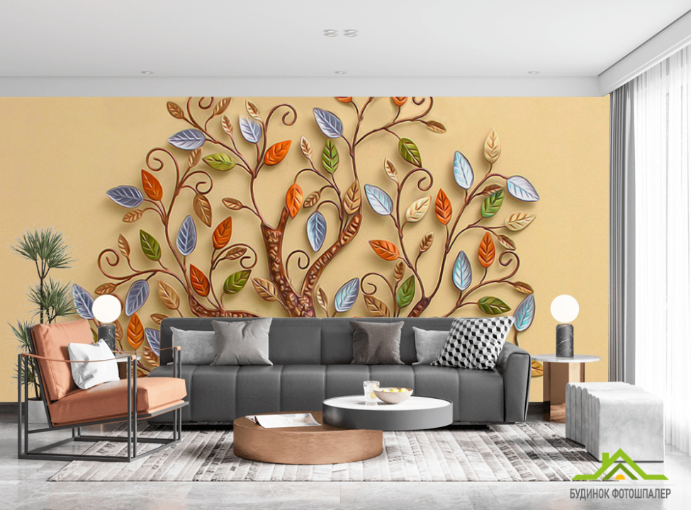 выбрать Фотообои Янтарное дерево Каталог фотообоев на стену