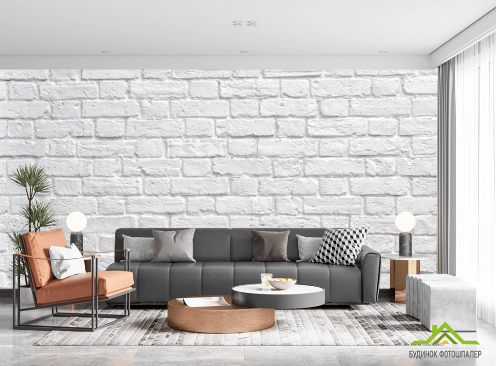 выбрать Фотошпалери Біла цегляна стіна Каталог фотошпалер на стіну