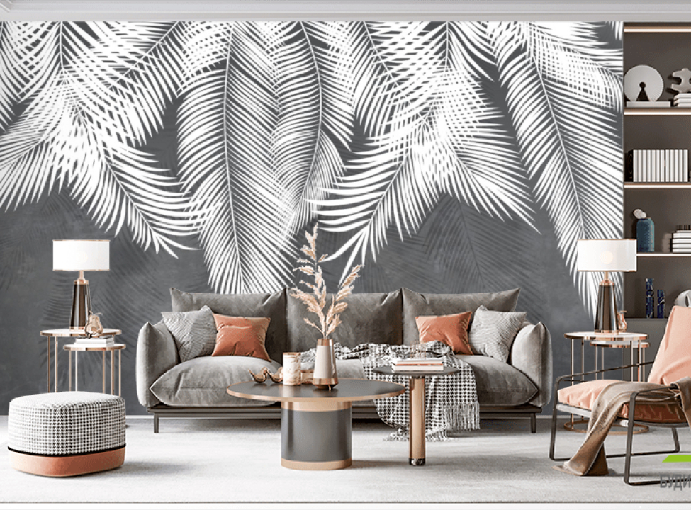 выбрать Фотошпалери світлі листя на стіну Каталог фотошпалер на стіну