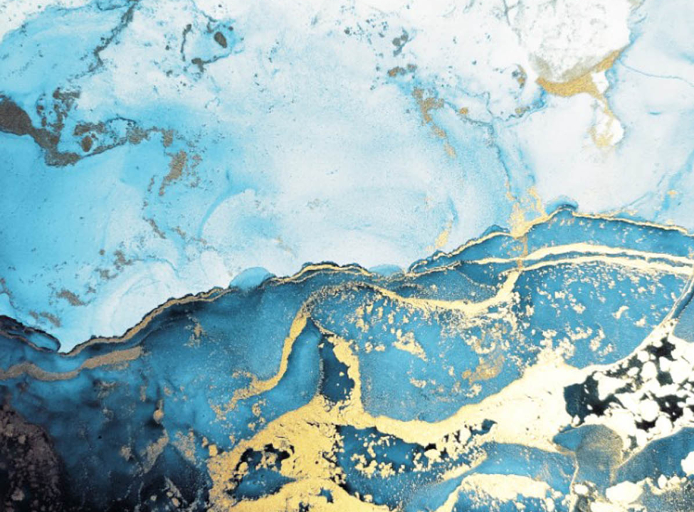 выбрать Фотообои Синий Fluid art вертикальный Фотообои Fluid art на стену