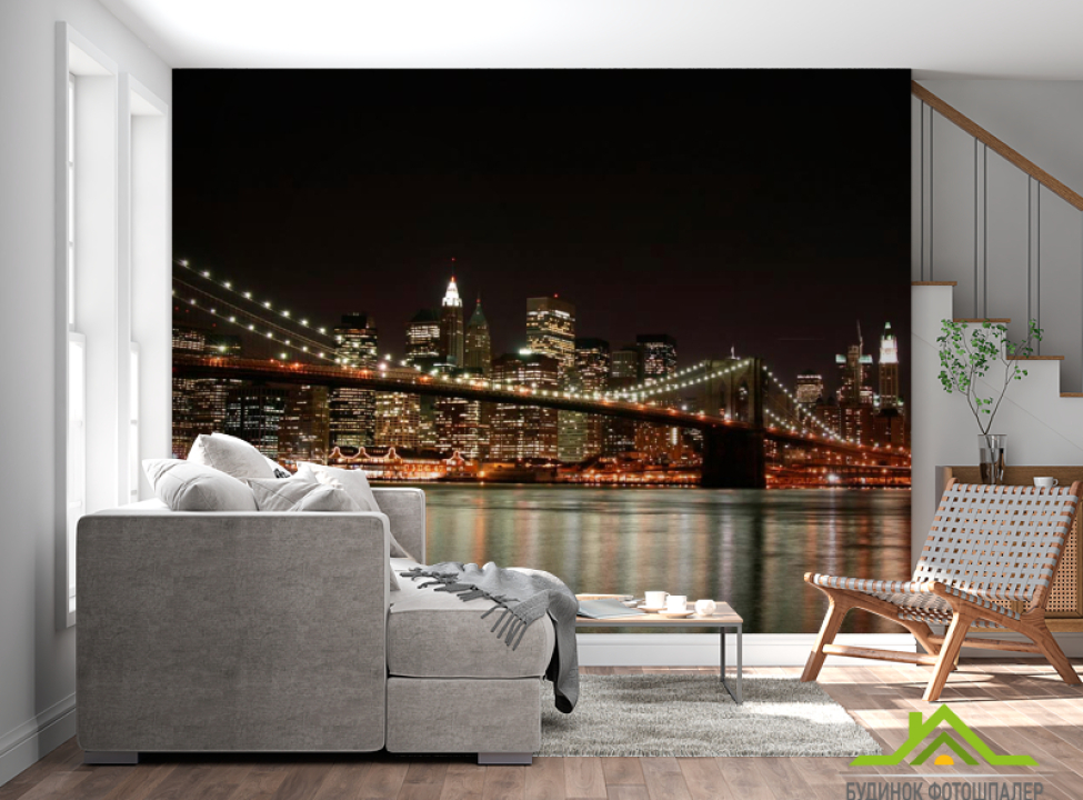 выбрать Фотошпалери Спокійний міст New York Каталог фотошпалер на стіну