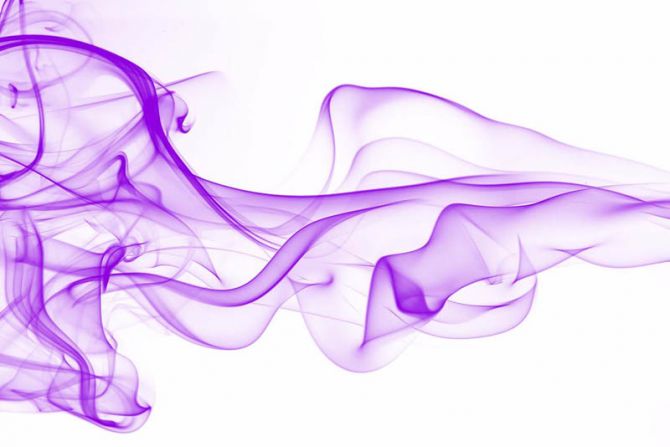 Фотообои Фиолетовый дым 3д