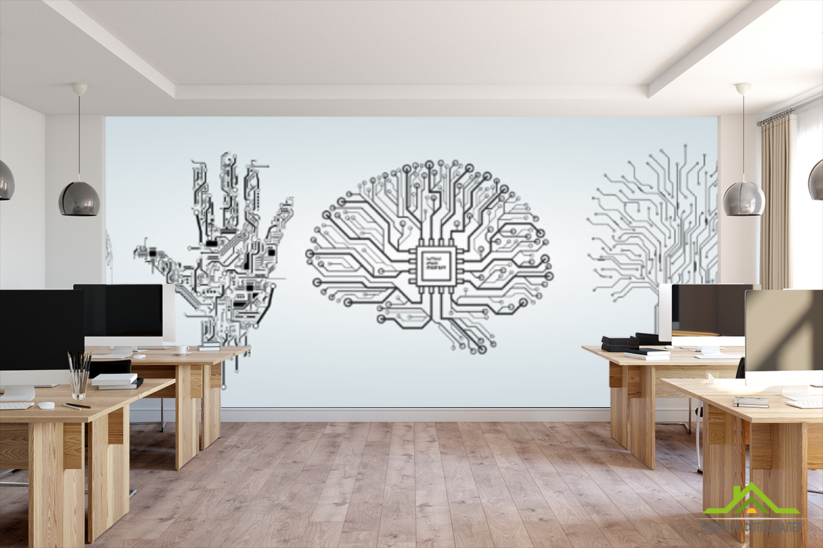 Фотообои Для кабинета информатики