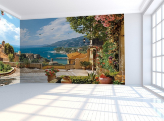 Выбрать фотообои для угла комнаты