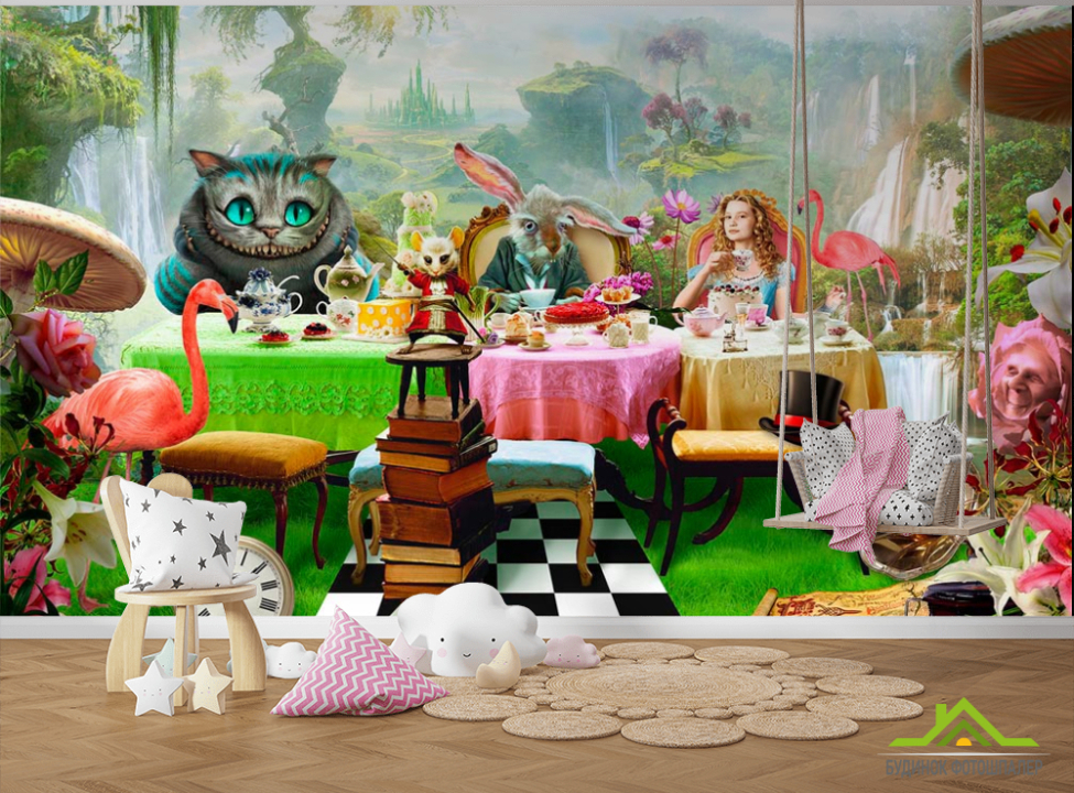выбрать Фотообои Алиса в стране чудес Каталог фотообоев на стену