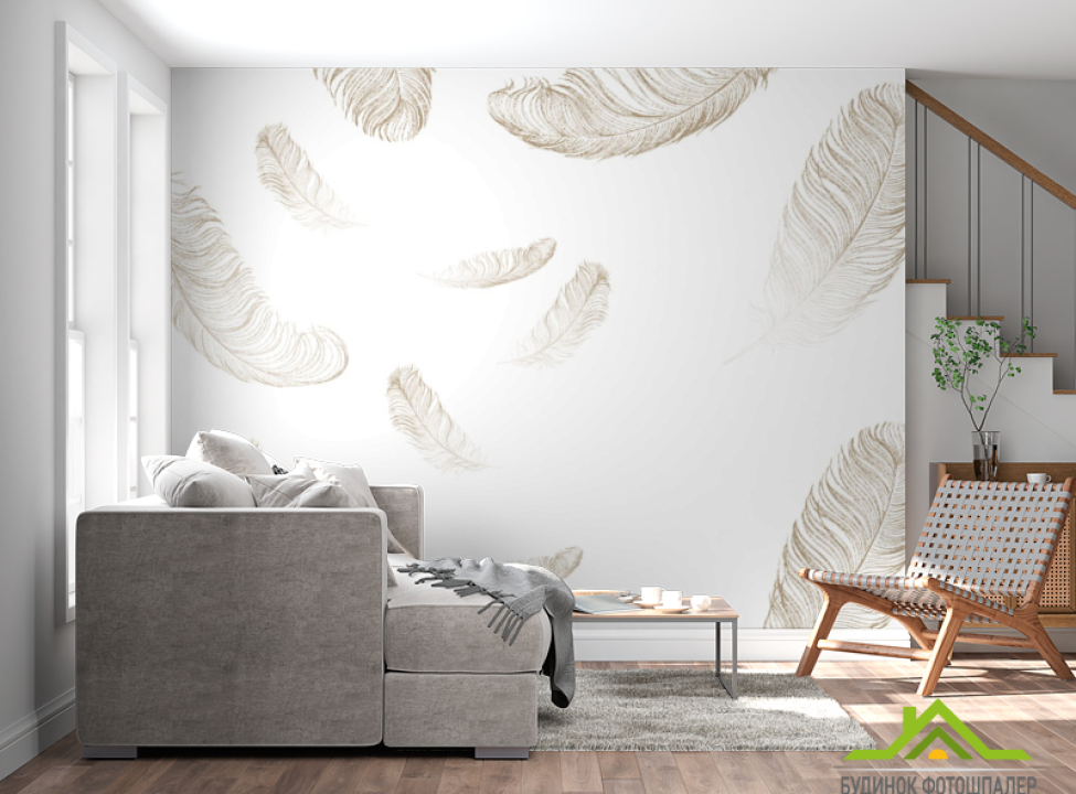 выбрать Фотообои Золотое перо Каталог фотообоев на стену