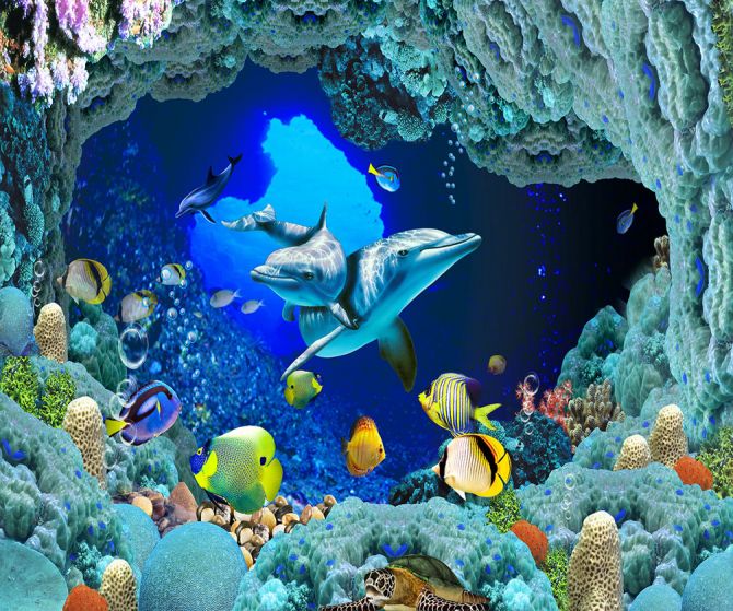 Фотообои Сказочный подводный мир