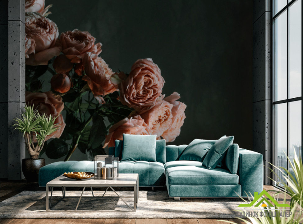 выбрать Фотообои Винтажные розы Каталог фотообоев на стену