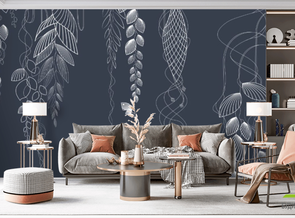 выбрать Фотообои листья с потолка Каталог фотообоев на стену