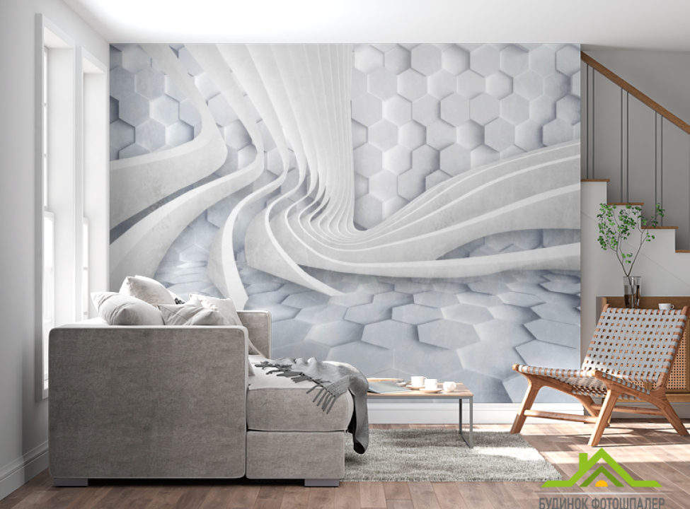 выбрать Фотообои 3д геометрия Фотообои 3Д на стену