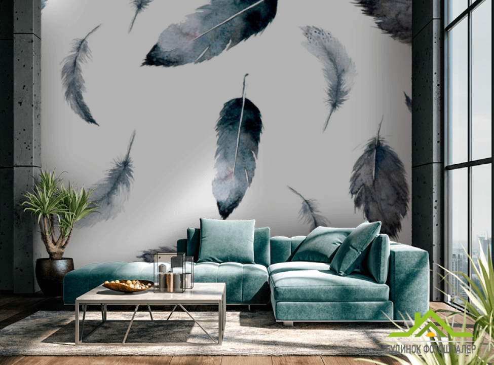 выбрать Фотошпалери Пір'я повітряні Каталог фотошпалер на стіну