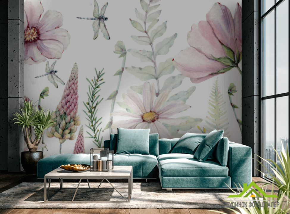 выбрать Фотошпалери квіти Каталог фотошпалер на стіну