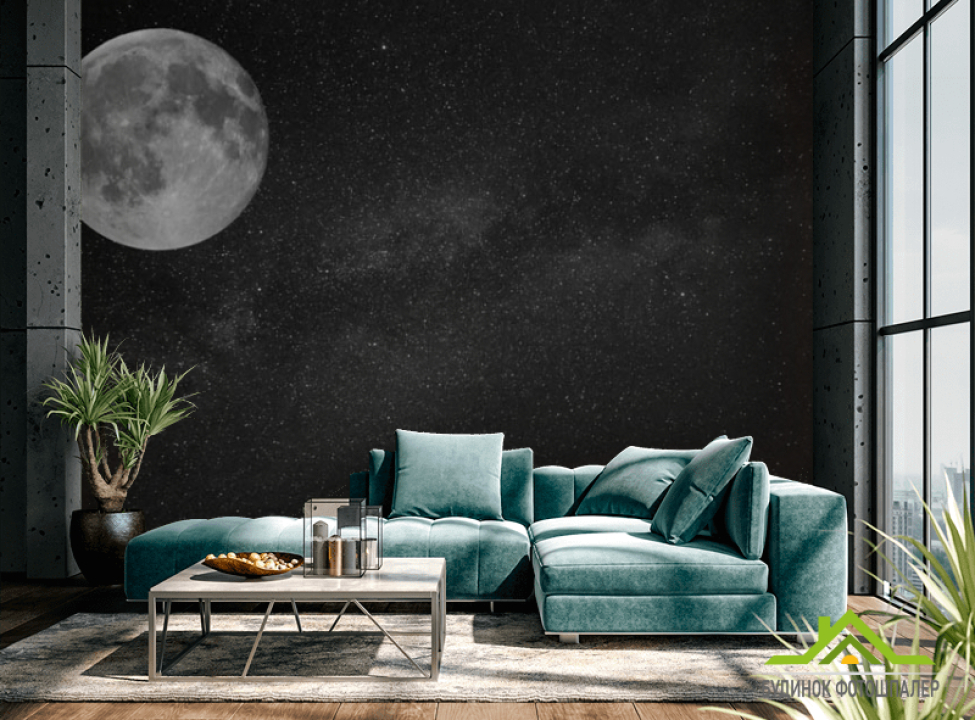 выбрать Фотошпалери місяць Каталог фотошпалер на стіну