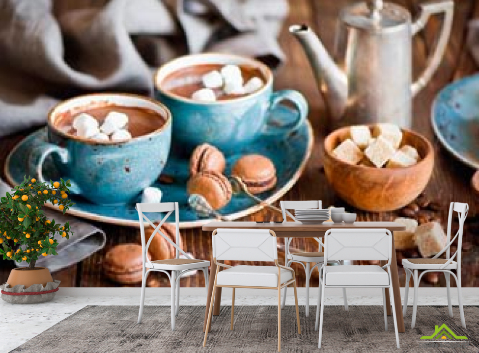 выбрать Фотообои в кухню Кофе Каталог фотообоев на стену