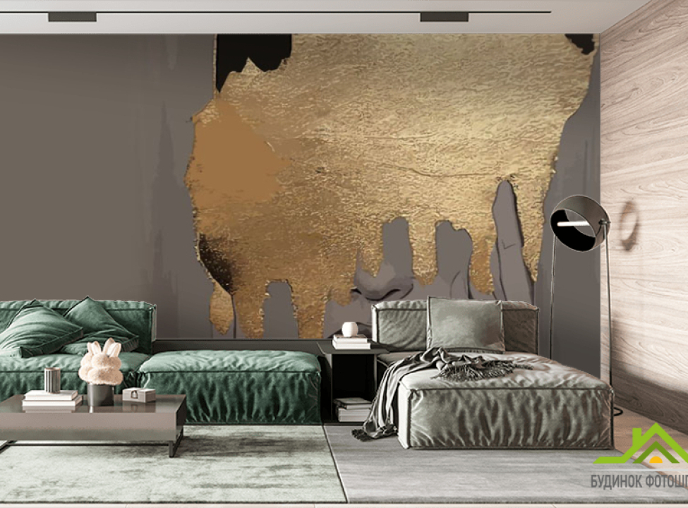 выбрать Фотообои Лицо женщины с золотом Каталог фотообоев на стену