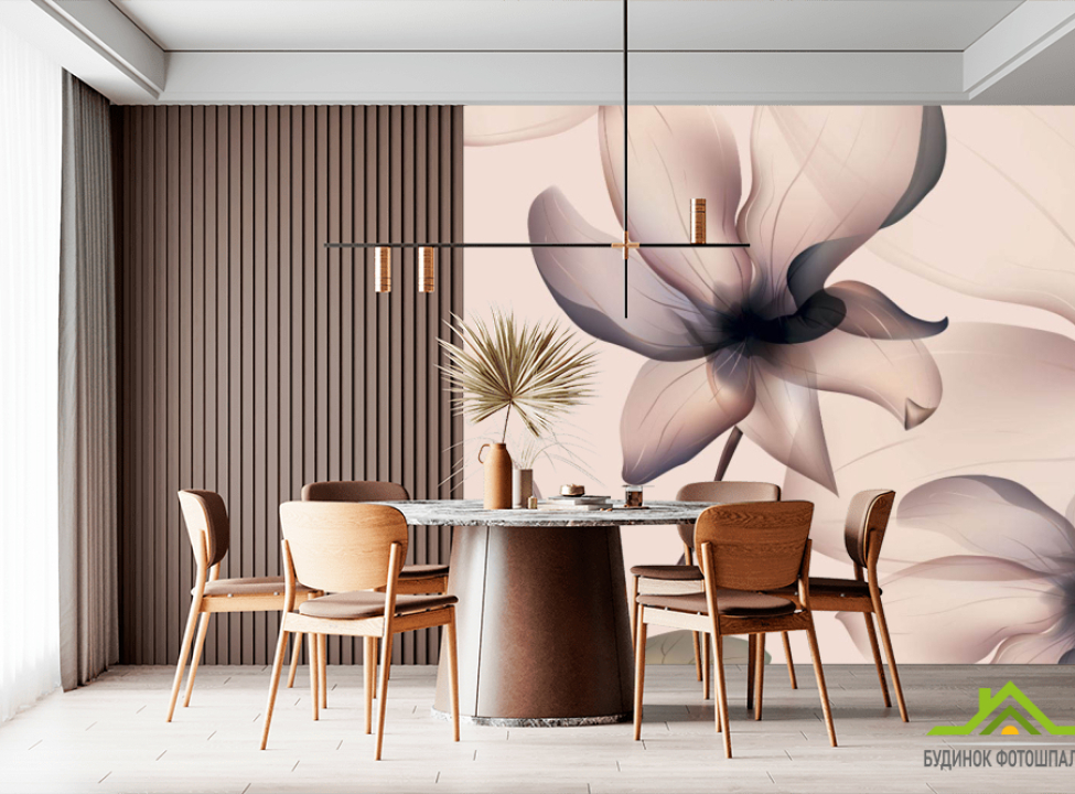 выбрать Фотообои Абстрактный 3д цветок Фотообои 3Д на стену