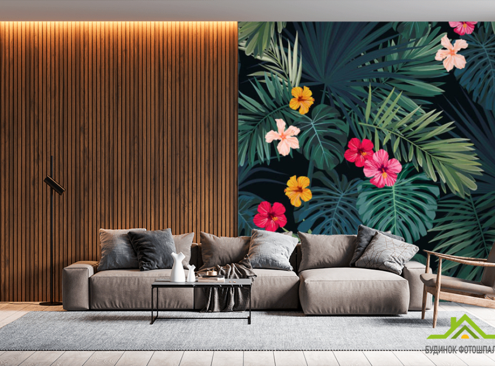 выбрать Фотошпалери тропічні листя Каталог фотошпалер на стіну