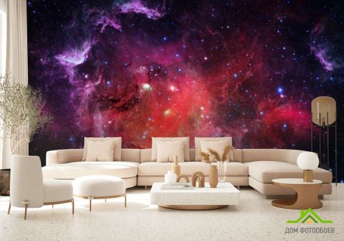 выбрать Фотообои Космическое небо Фотообои, цвет: «горизонталная, горизонтальная» на стену