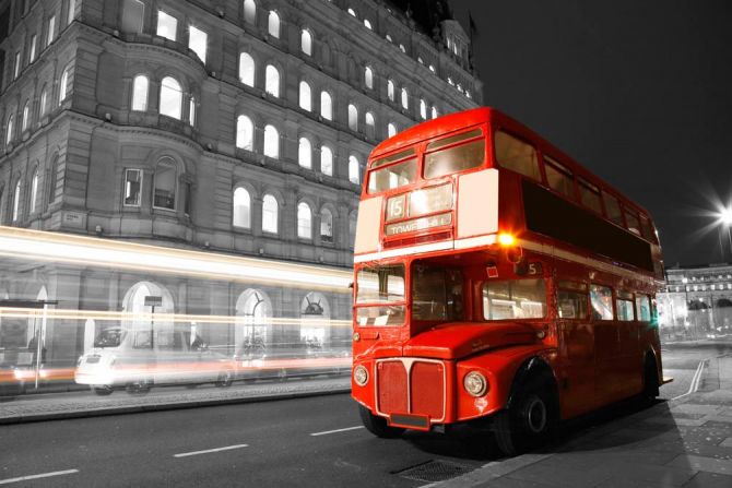 Фотошпалери Автобус в лондоні