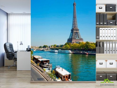 выбрать Фотообои Эйфелева башня Фотообои Париж на стену