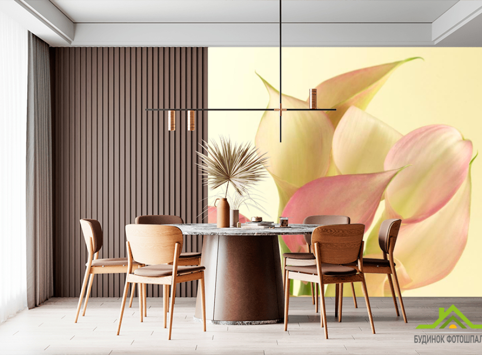 выбрать Фотообои Бежевый красивый цветок Каталог фотообоев на стену