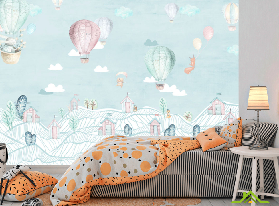 выбрать Фотошпалери Повітряні кульки Каталог фотошпалер на стіну