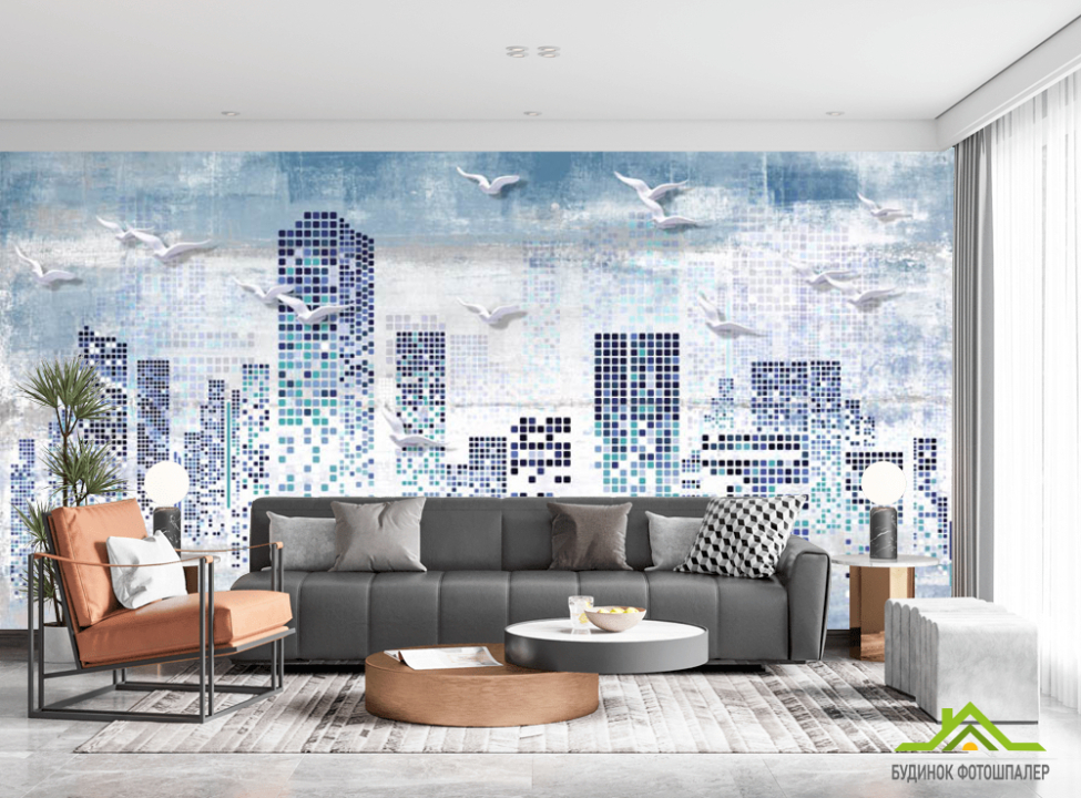 выбрать Фотошпалери дизайнерське місто Каталог фотошпалер на стіну