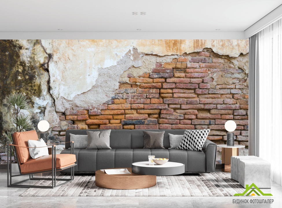 выбрать Фотошпалери Стара цегляна стіна Шпалери під цеглу на стіну
