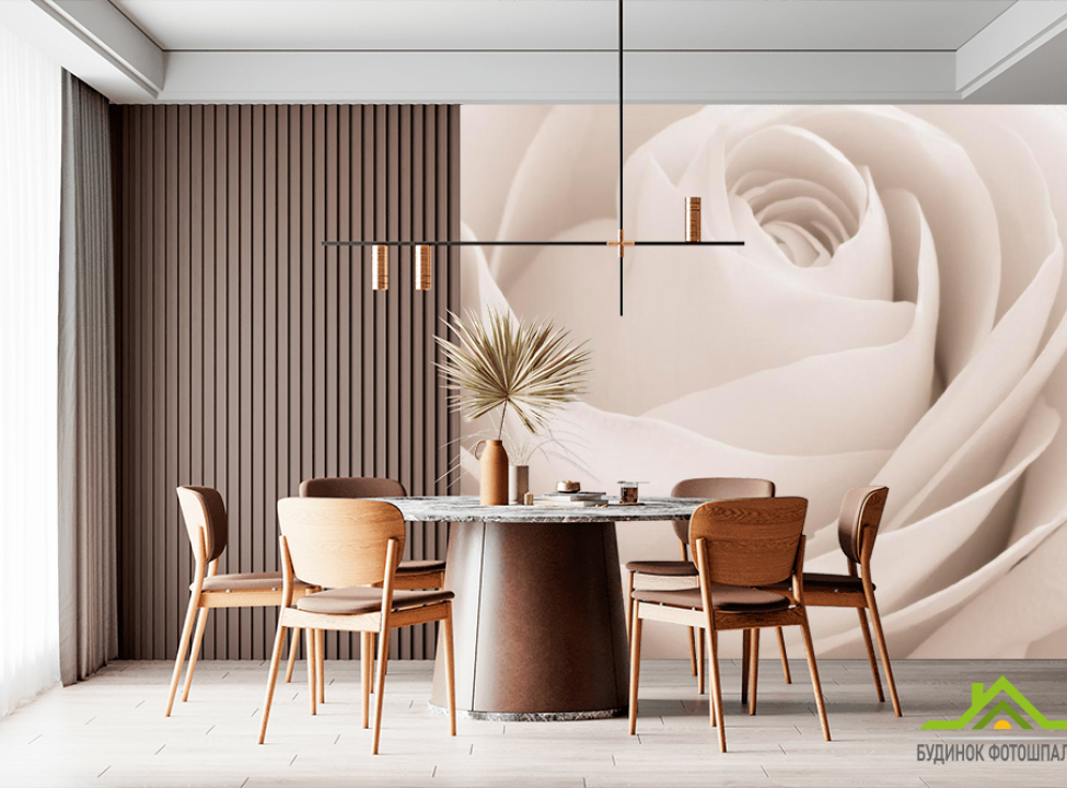 выбрать Фотошпалери Роза білосніжна Каталог фотошпалер на стіну