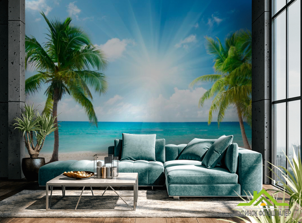выбрать Фотошпалери Ясний день на пляжі Каталог фотошпалер на стіну