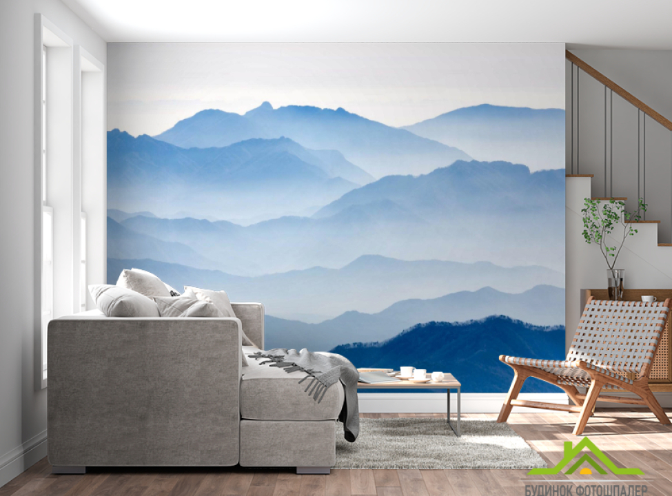 выбрать Фотошпалери сині гори Каталог фотошпалер на стіну