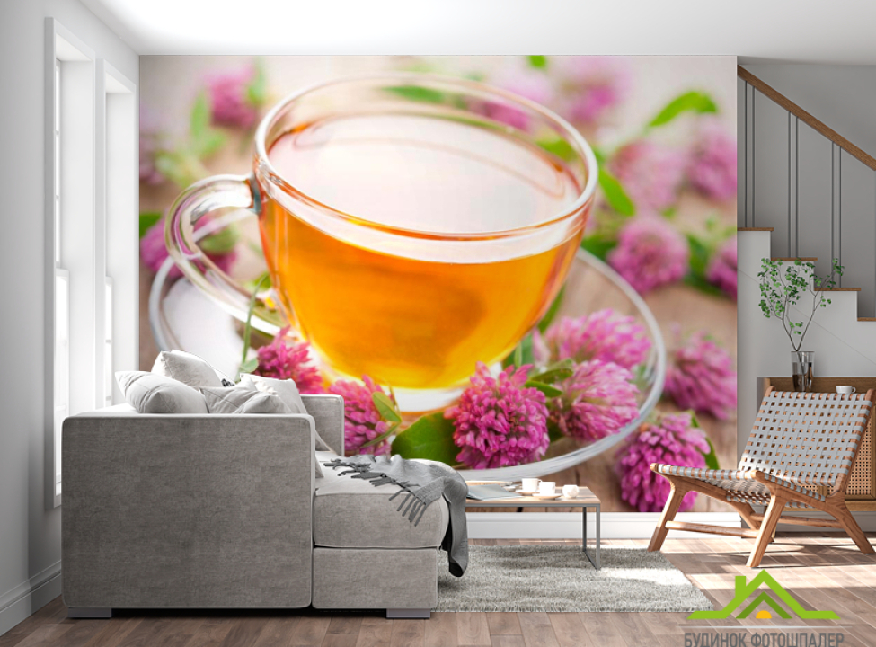 выбрать Фотошпалери Чай, конюшина Каталог фотошпалер на стіну