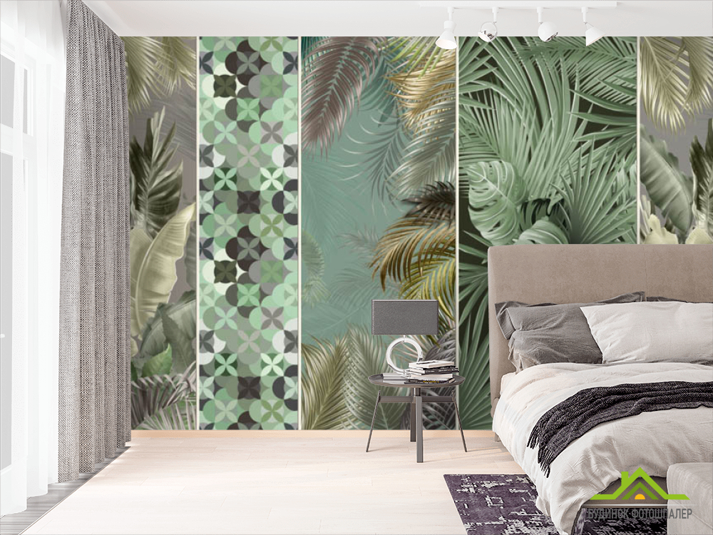 Фотошпалери дизайнерські листя