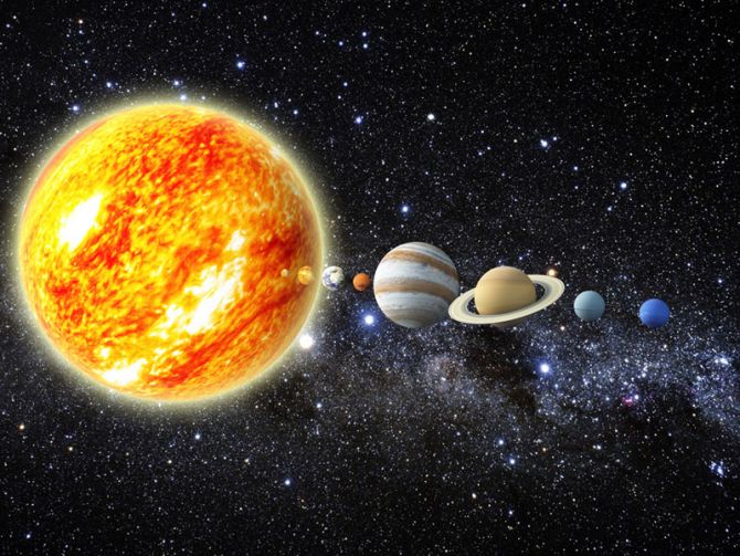 Фотошпалери Планети сонячної системи