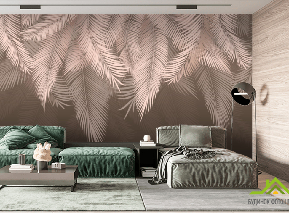 выбрать Фотошпалери пухнасті пальмове листя на стіну Каталог фотошпалер на стіну