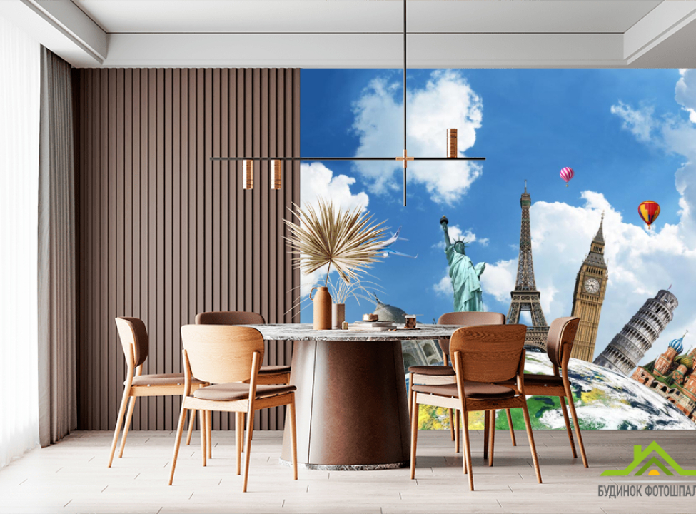 выбрать Фотообои знаменитые города планеты Каталог фотообоев на стену