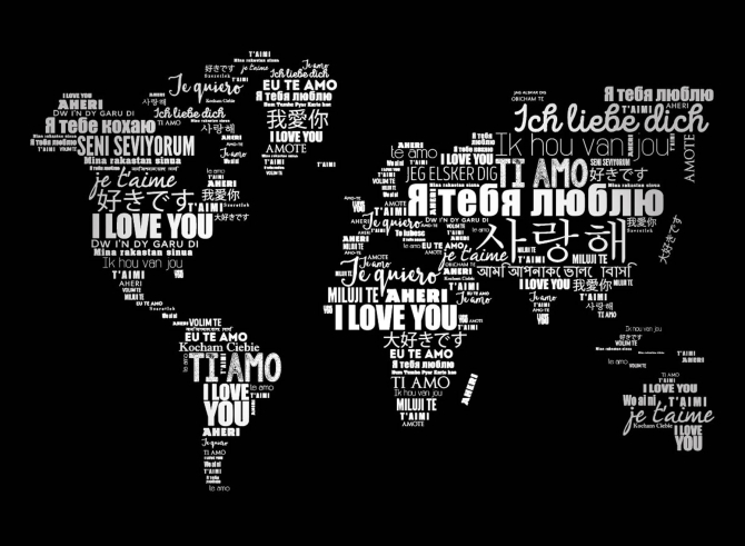 Фотошпалери Чорна карта