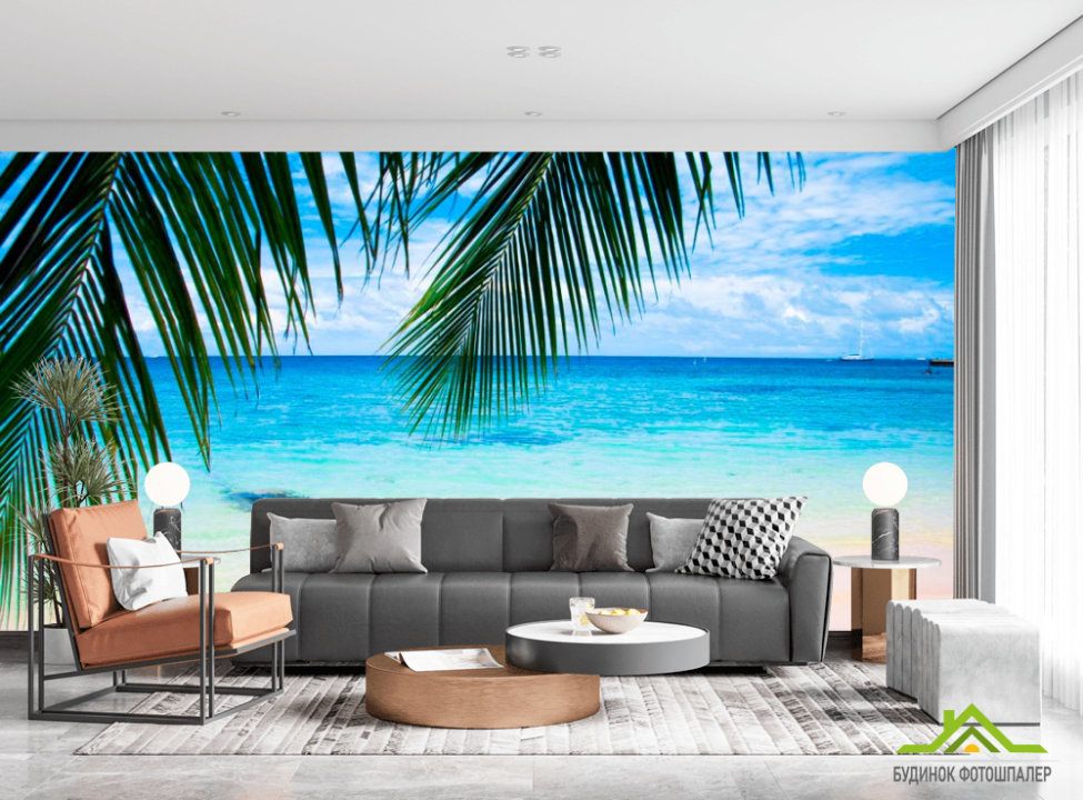 выбрать Фотошпалери Листя пальм Каталог фотошпалер на стіну