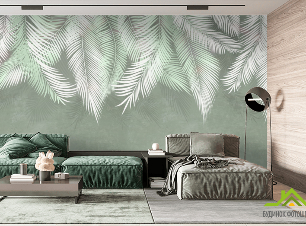 выбрать Фотообои светлые листья на стену Каталог фотообоев на стену