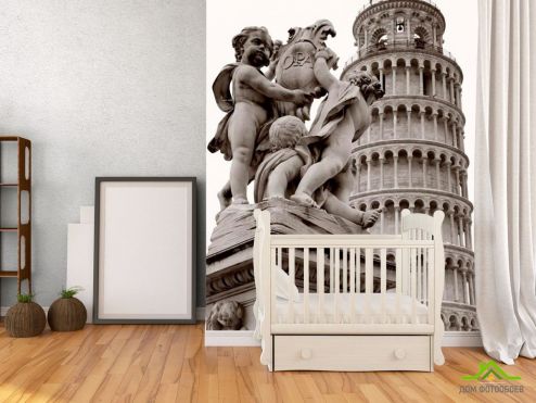выбрать Фотообои Пизанская башня Фотообои, цвет: «фото» на стену