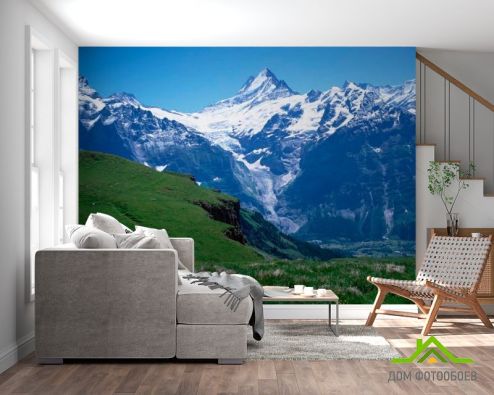 выбрать Фотообои Снег, горы Фотообои Фотообои Природа: горизонталная, горизонтальная, фото ориентация на стену