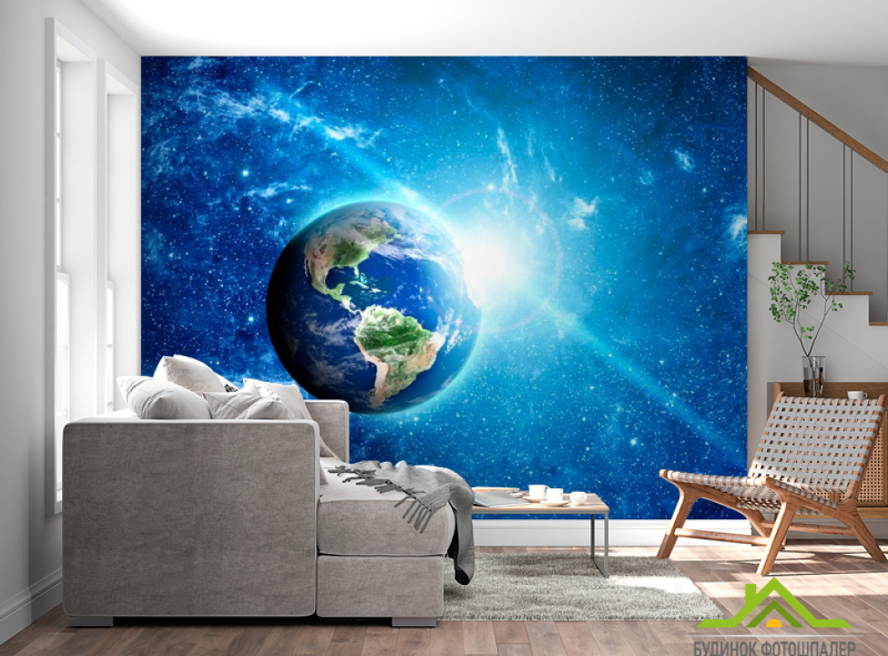 выбрать Фотообои Земля и солнце Каталог фотообоев на стену