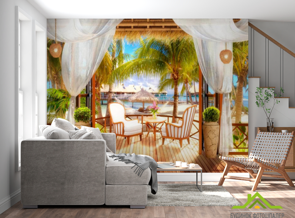 выбрать Фотошпалери Тераса Каталог фотошпалер на стіну