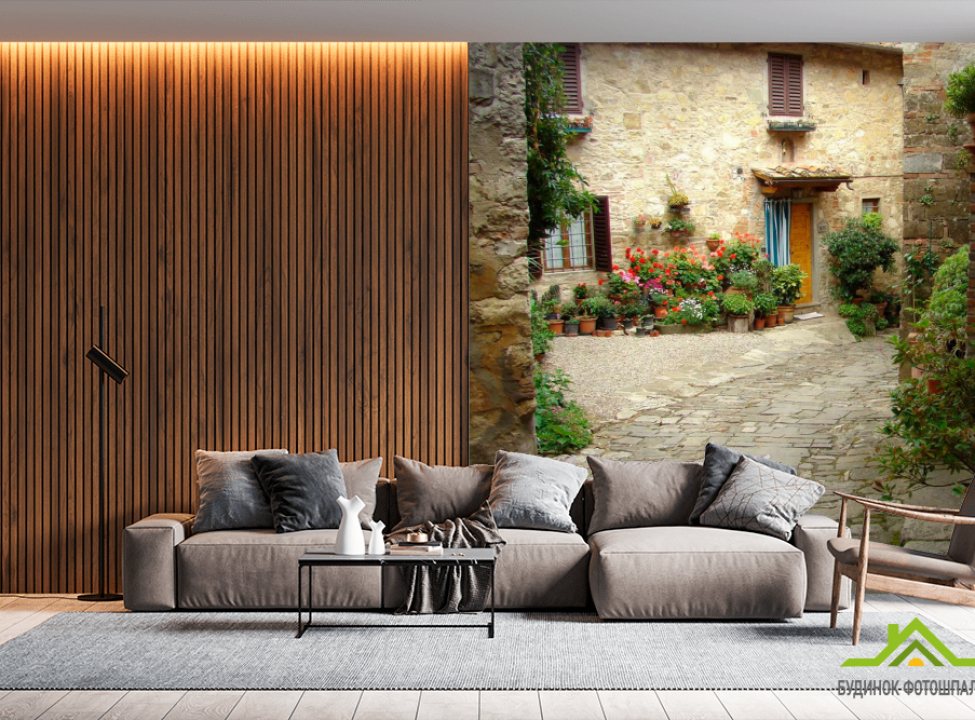 выбрать Фотообои Красива улочка Каталог фотообоев на стену