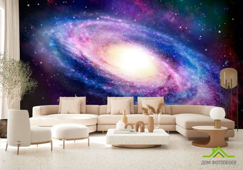 выбрать Фотообои Галактика Фотообои, цвет: «разноцветный, горизонталная, горизонтальная» на стену