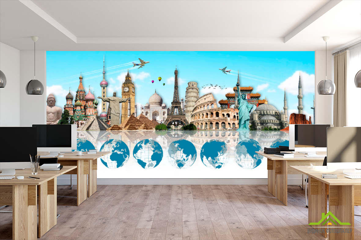 Фотообои Достопримечательности для кабинета английского