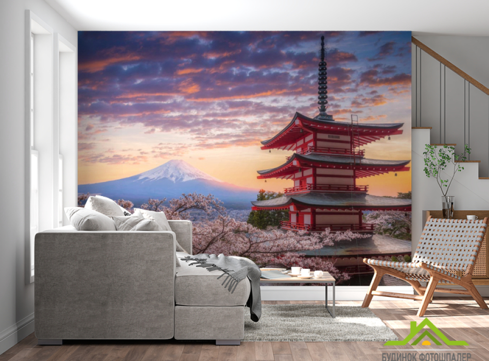 выбрать Фотошпалери гори в Японії Каталог фотошпалер на стіну