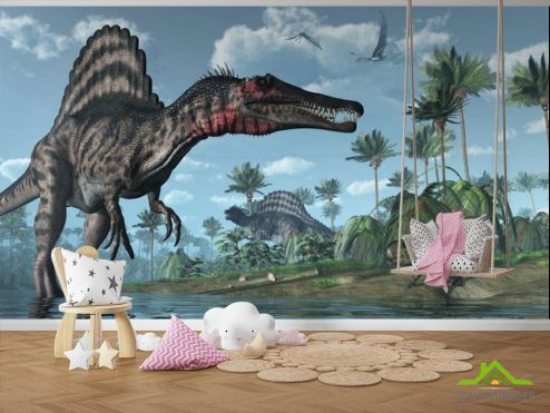 выбрать Фотообои Динозавры Фотообои в детскую на стену