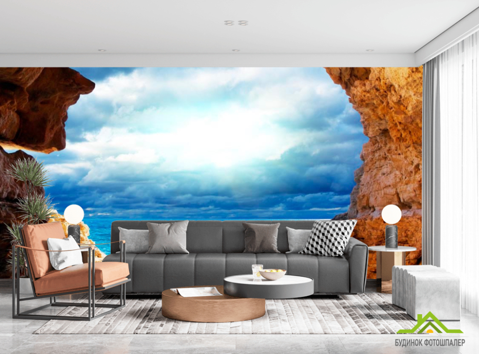 выбрать Фотообои Скала и бухта Каталог фотообоев на стену