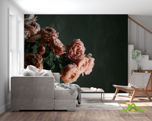 выбрать Фотообои Винтажные розы Фотообои Цветы на стену